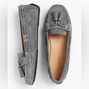 NWOT - Talbots Suede Tassel Loafers
